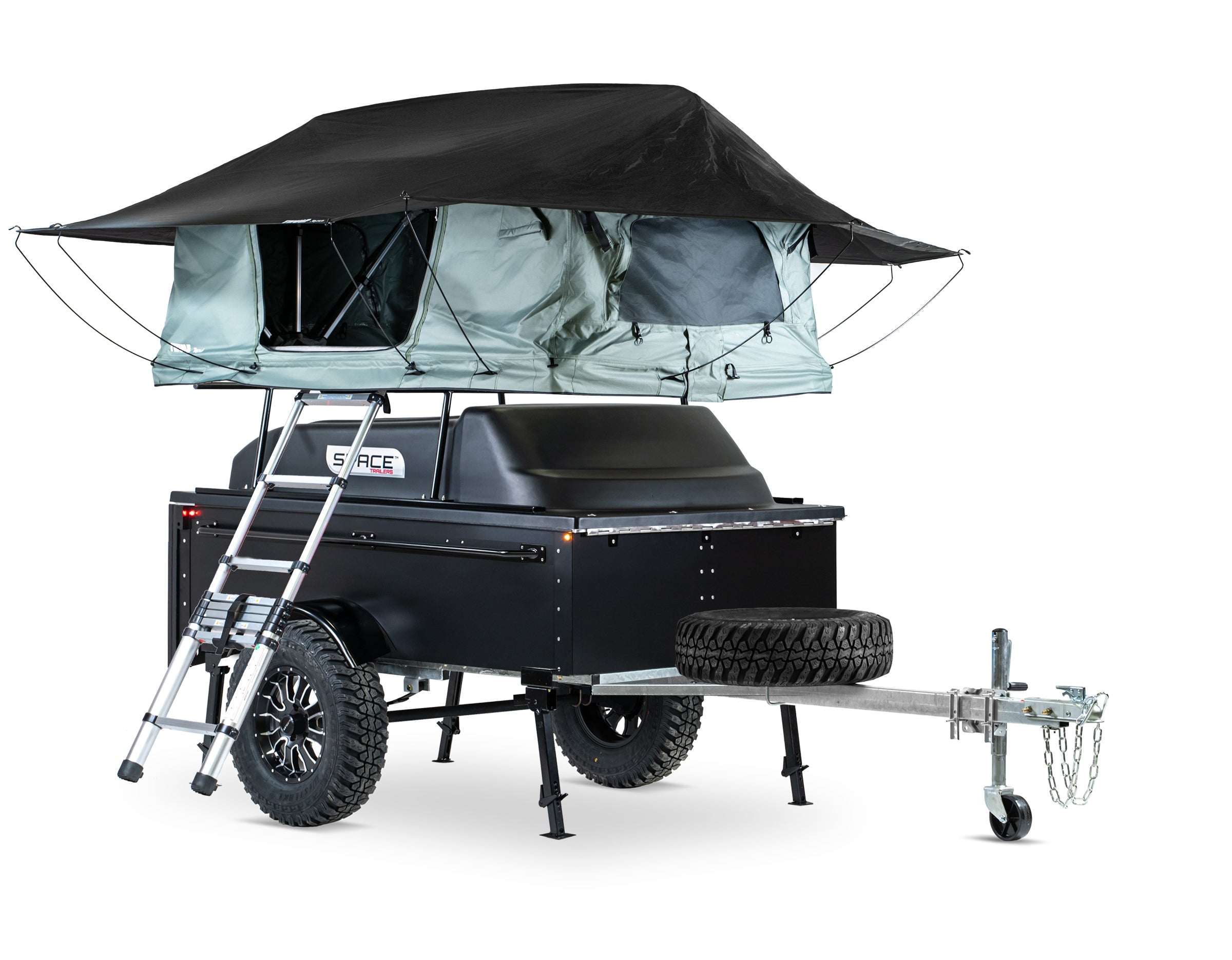 Cargo tent trailer best sale