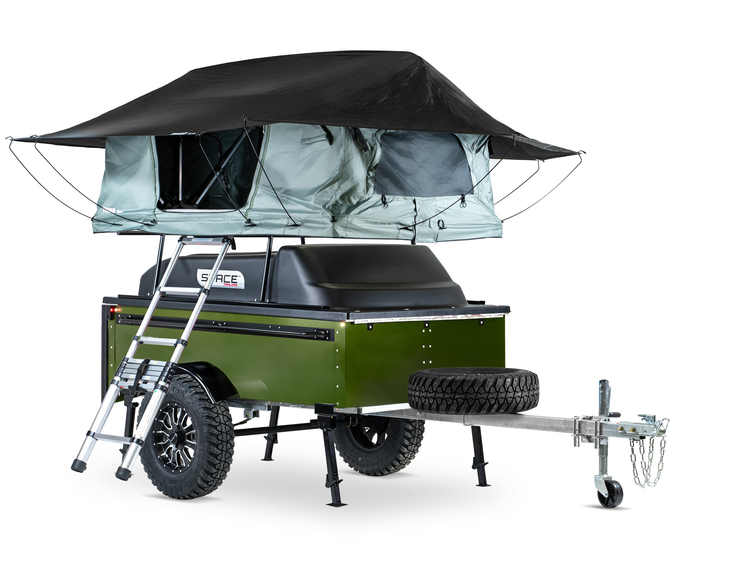 hard top tent trailer Camping Utility Trailer