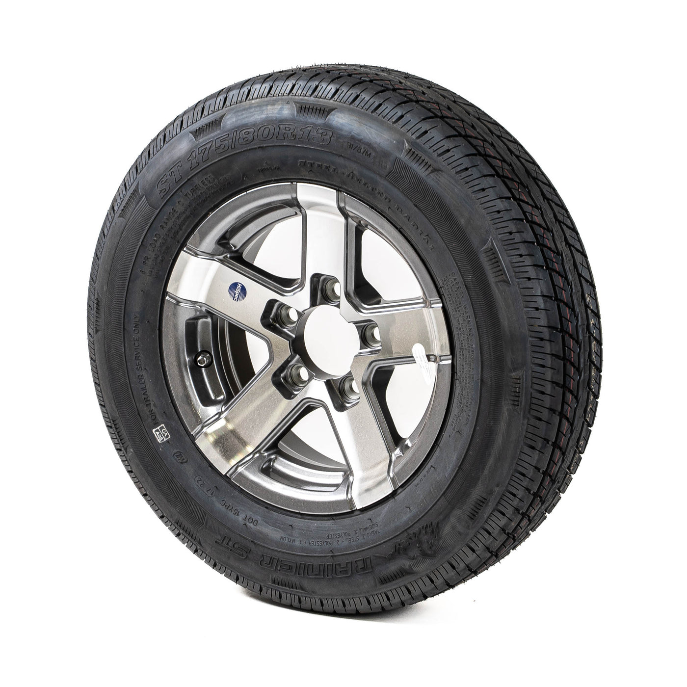13″ Aluminum Rim and Radial Tire