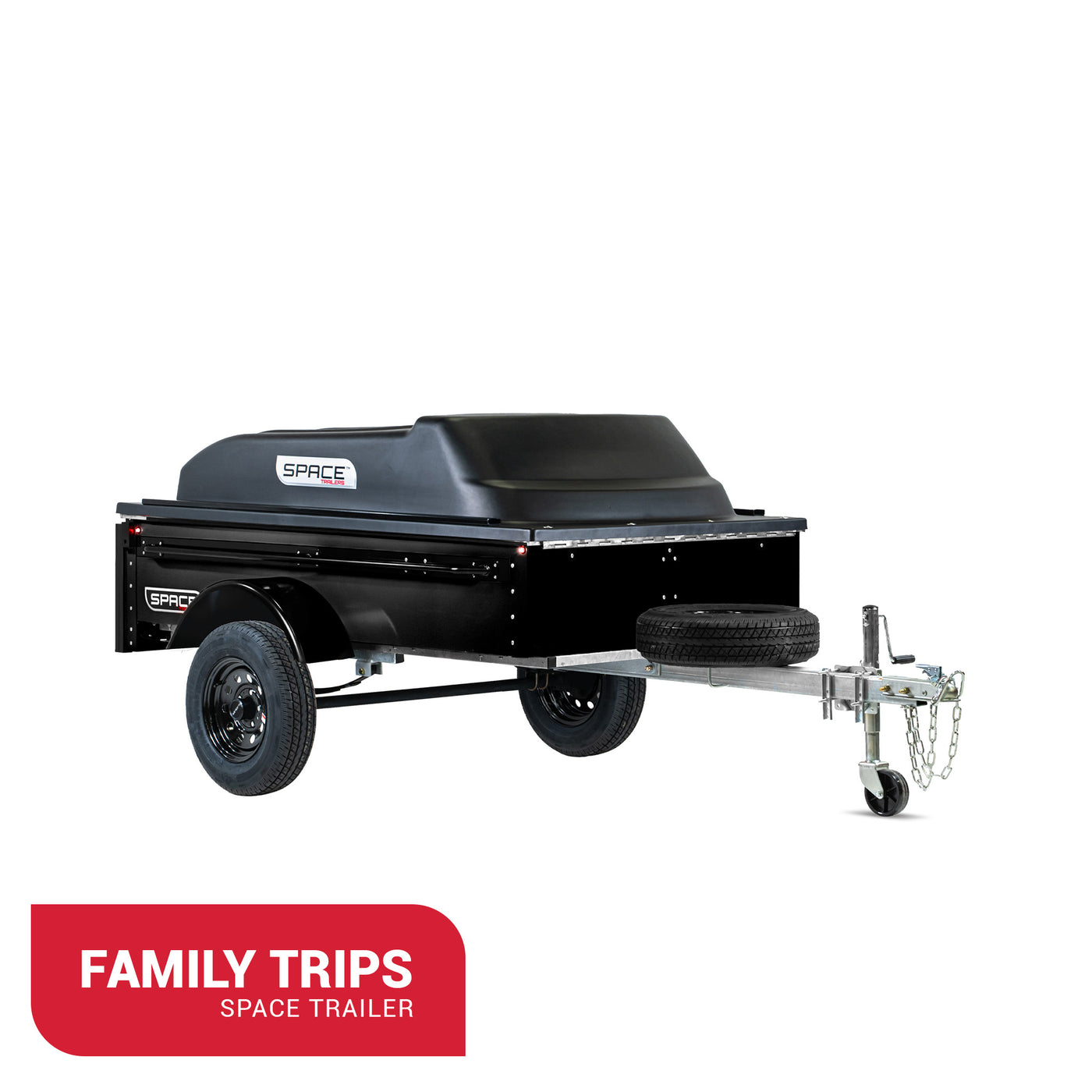 SPACE Trailer - Sport Utility Trailer - Sleek and lightweight great for road trips