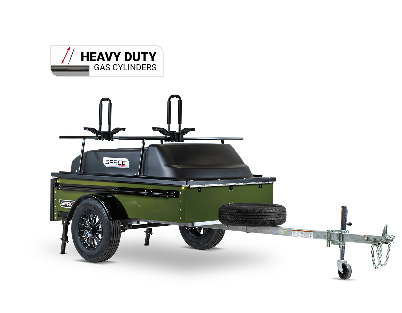 Kayak Utility Trailer - LowRider – SPACE™ Trailers