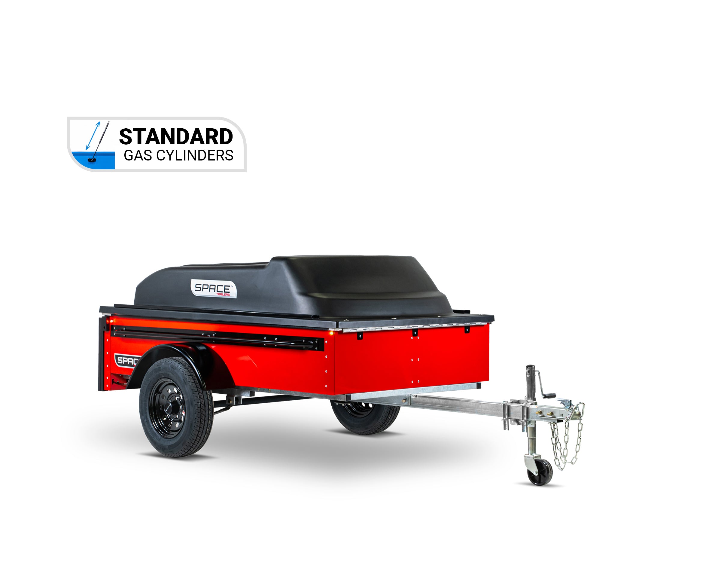USED Red LowRider - SPACE Trailer – SPACE™ Trailers