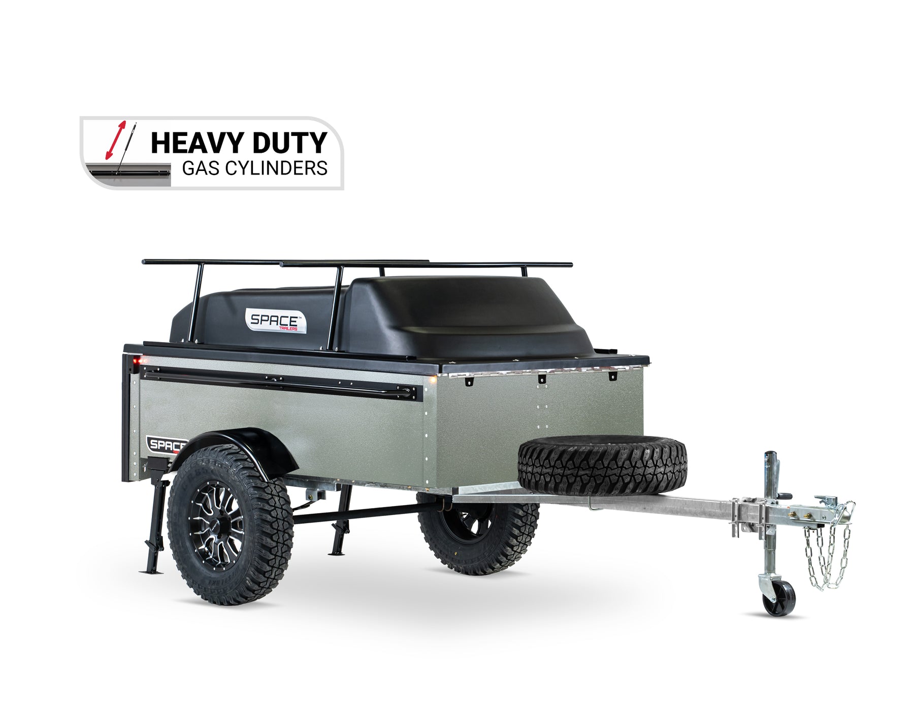 Travel Utility Trailer - Highrider XL – SPACE™ Trailers