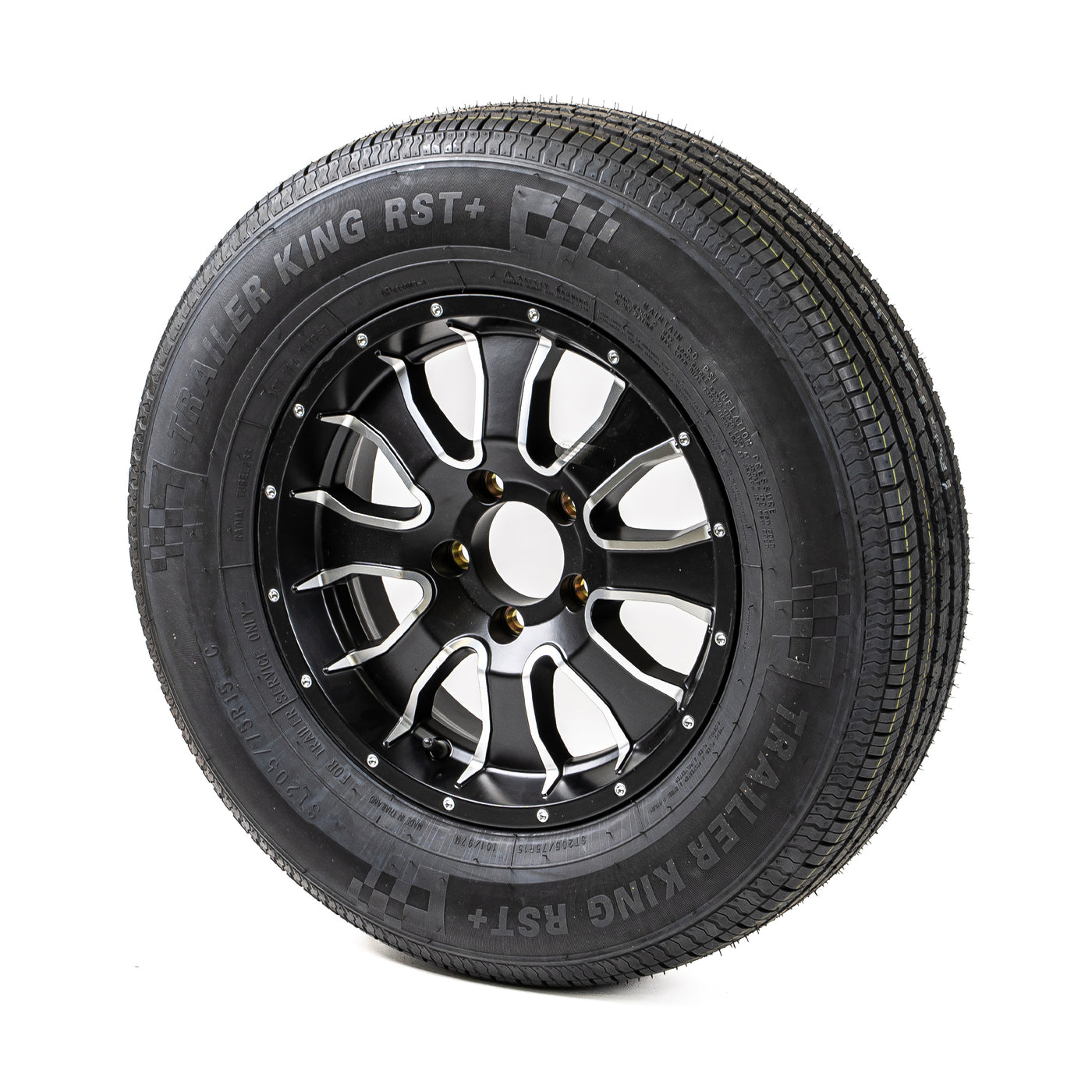 15″ Aluminum Rim and Radial Tire