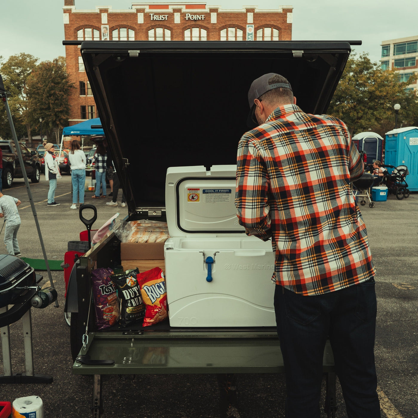 Camping Utility Trailer - LowRider – SPACE™ Trailers