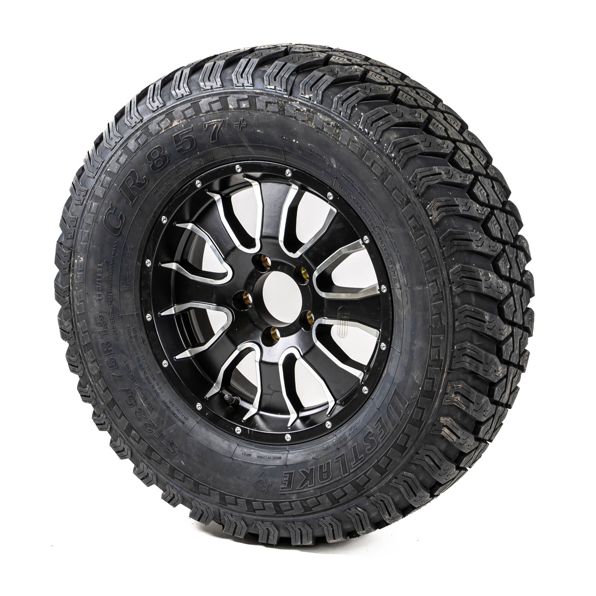 15″ Aluminum Rim and Off-Road Tire – SPACE™ Trailers